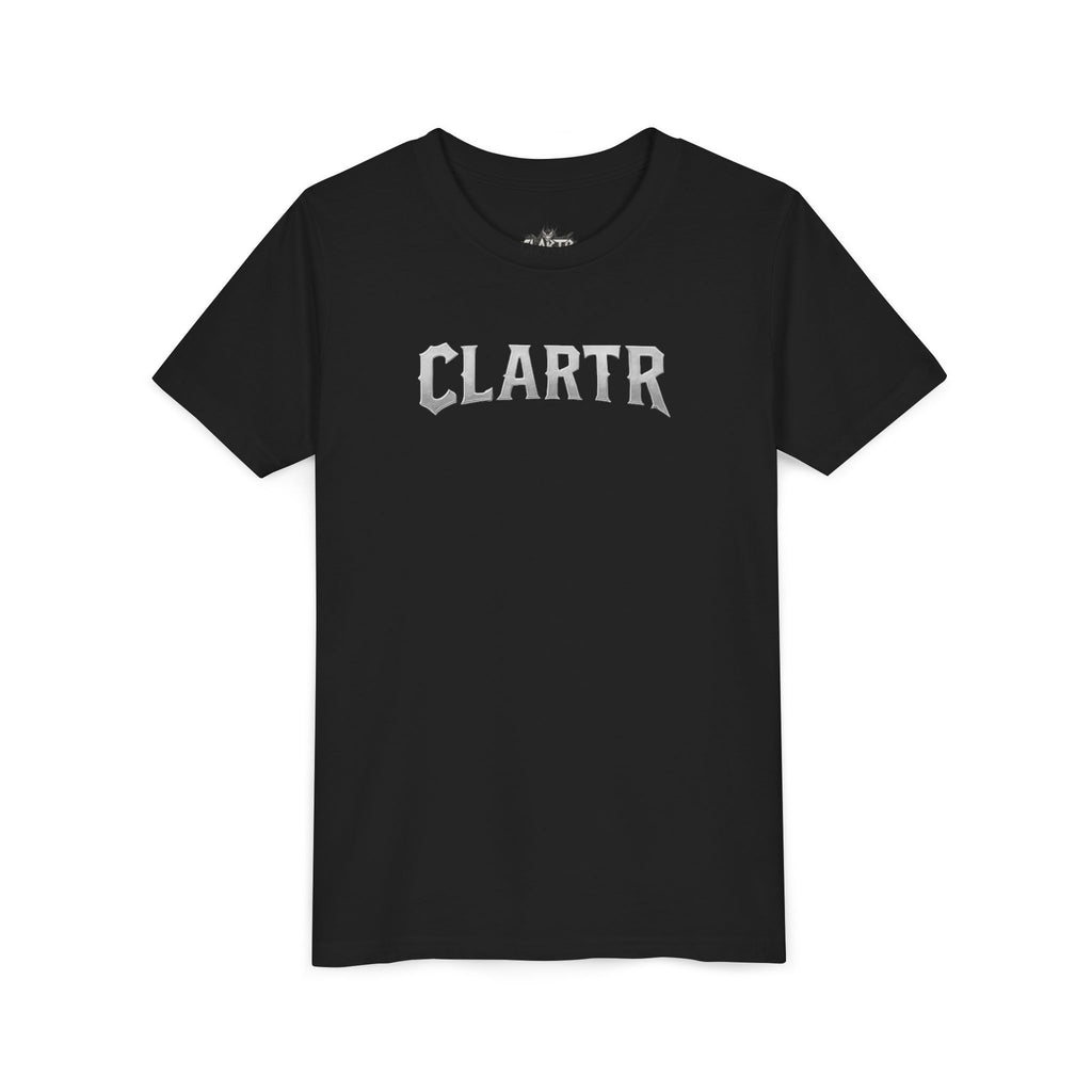 CLARTR youth tee | simple collegiate text shirt