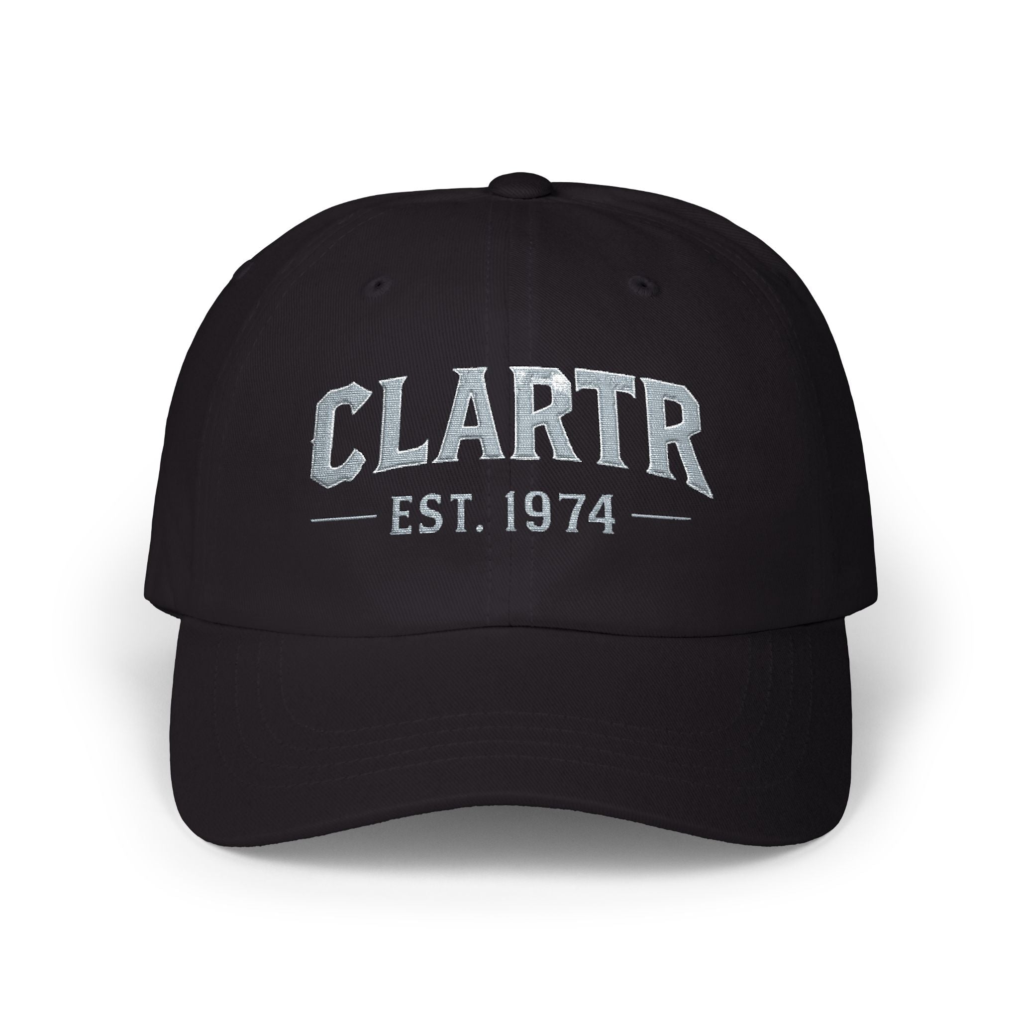 CLARTR Dad Cap – 'CLARTR' Embroidered Trucker Hat for Outdoor & Streetwear