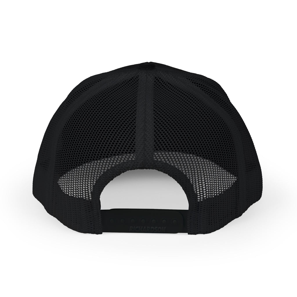 Clartr Snapback Trucker Cap – Distressed Ice White Logo Hat