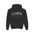 CLARTR Est. 1974 Youth Hoodie — Retro Vintage School-Style Sweatshirt