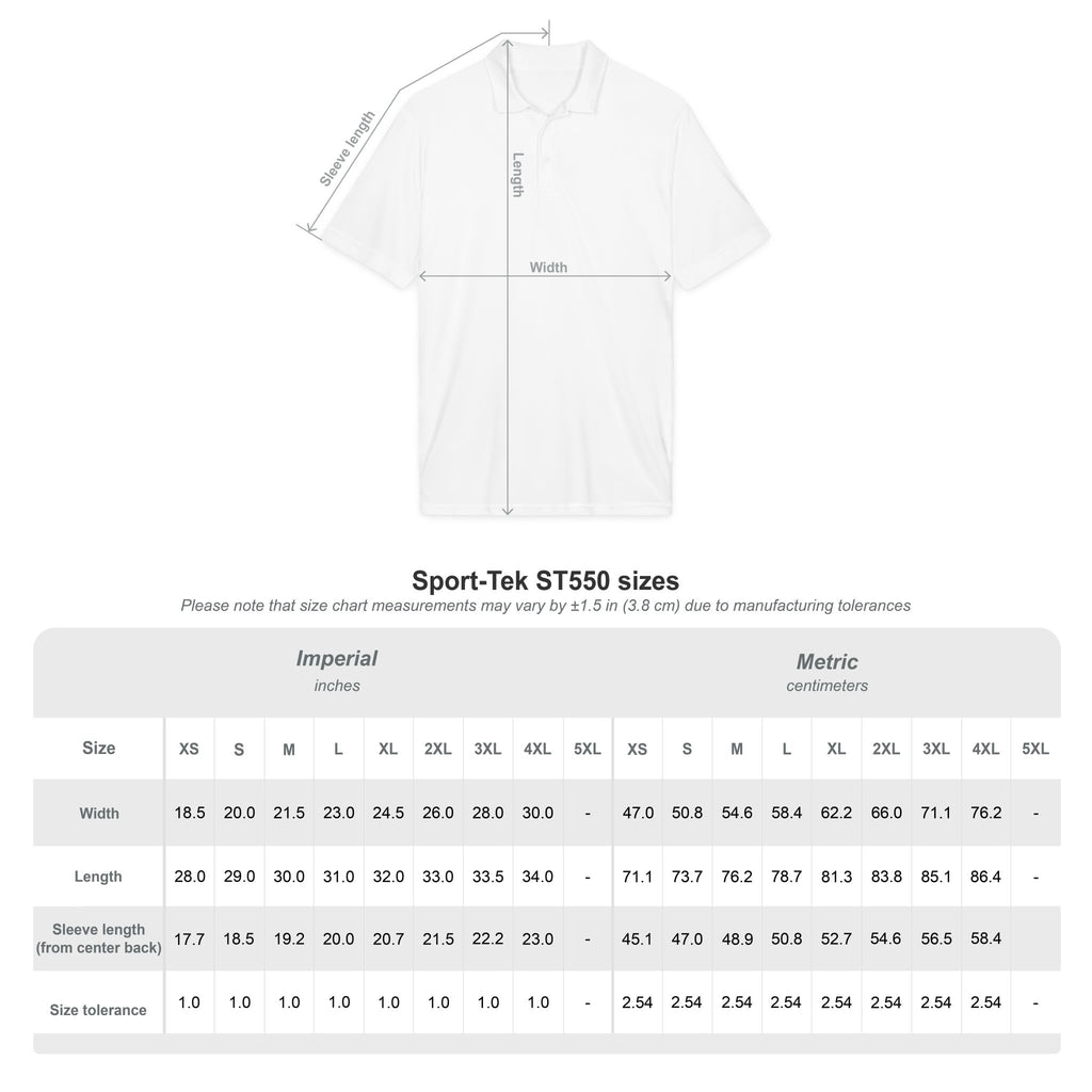 CLARTR Golf  lighhtweight Performance Golf/Work Polo