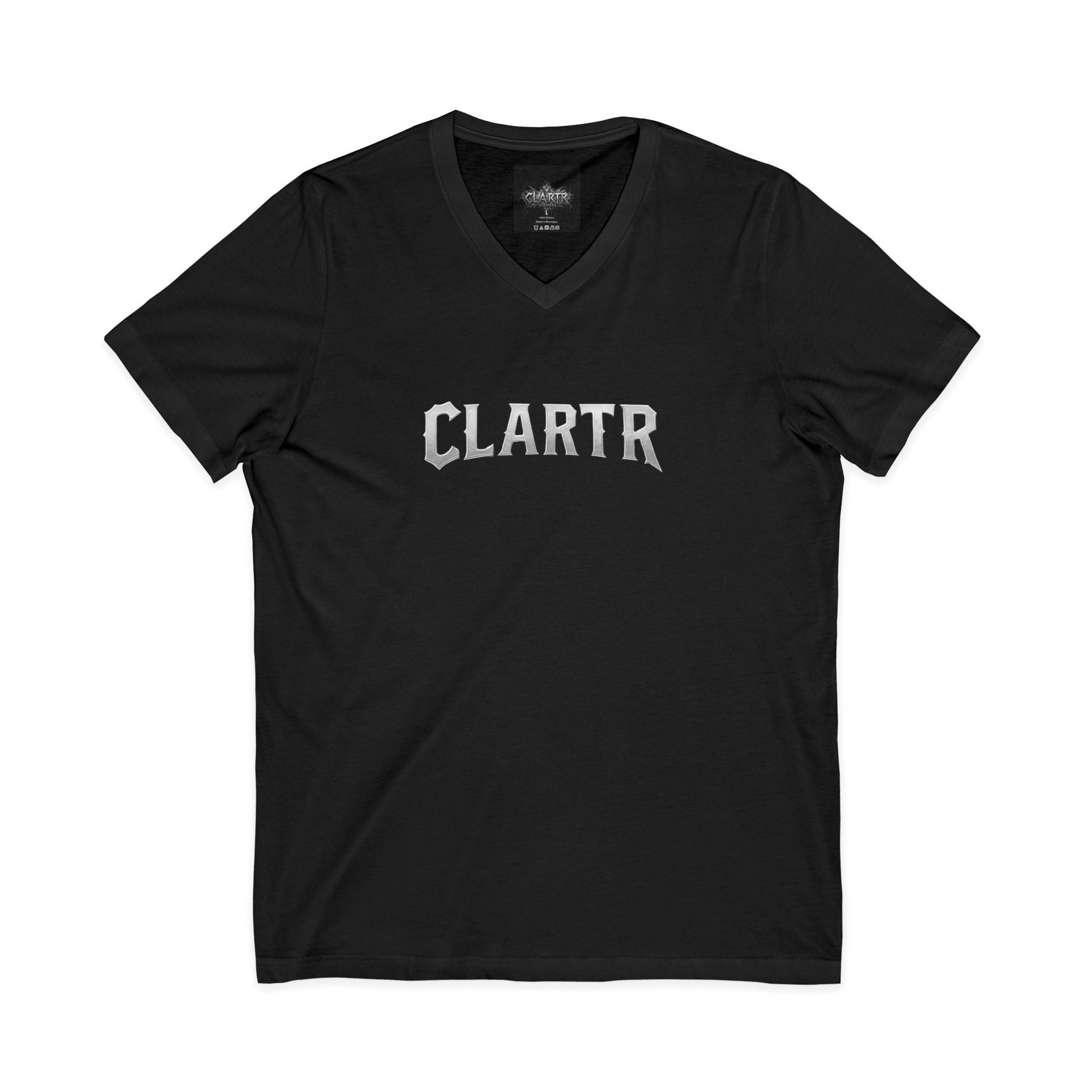 CLARTR Women’s Jersey Short Sleeve V-Neck Tee