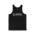 CLARTR Men’s Gothic Tank Top — Vintage Rock Band Style Black Jersey Tank