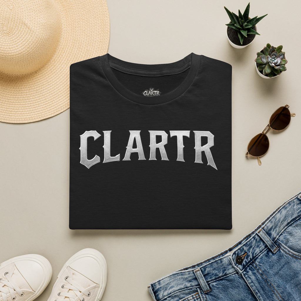 Clartr unisex Gothic Logo T-Shirt