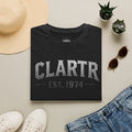 CLARTR Womens T-Shirt — CLARTR Est. 1974 Vintage Collegiate Logo