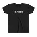 CLARTR youth tee | simple collegiate text shirt