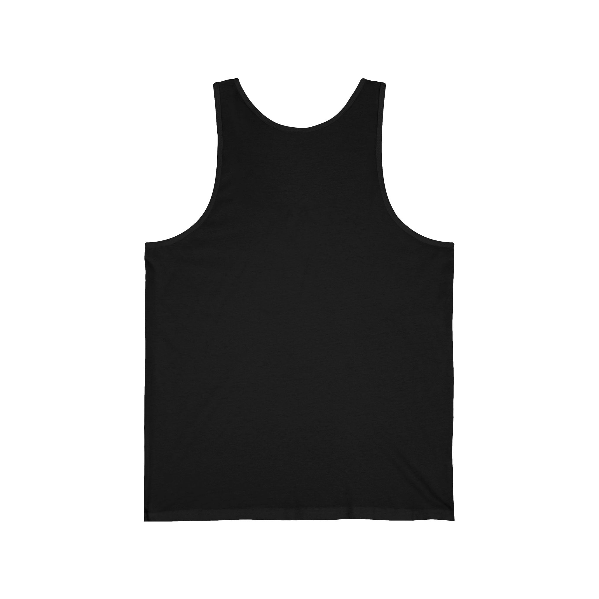 CLARTR Men’s Gothic Tank Top — Vintage Rock Band Style Black Jersey Tank